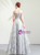 In Stock:Ship in 48 Hours Gray Lace Beading Sequins Prom Dress