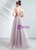 In Stock:Ship in 48 Hours Pink Sequins Beading Backless Prom Dress