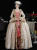 Champagne Long Sleeve Vintage Rococo Baroque Dress