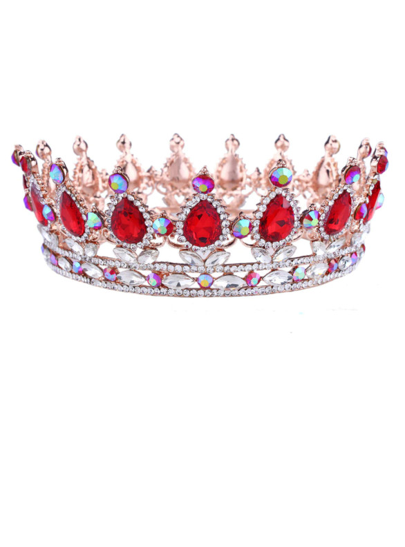 Royal King Queen Crown Rhinestone Tiara