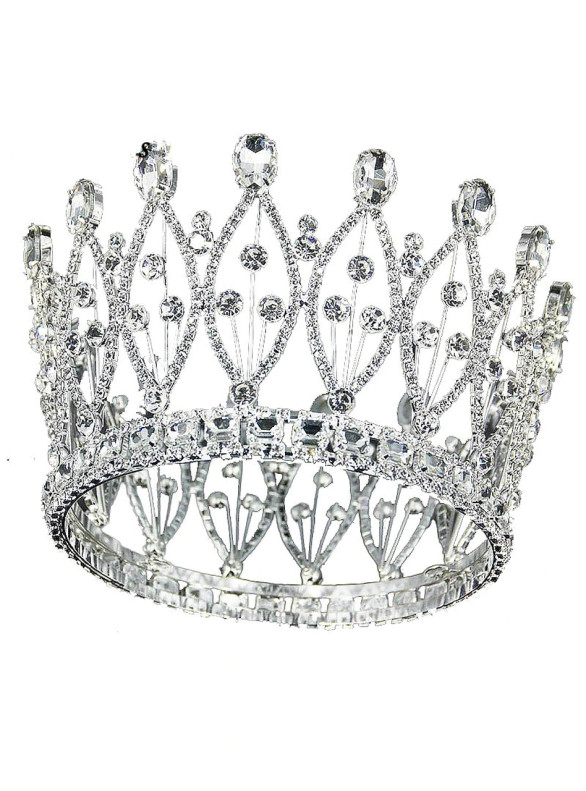 Women Crown Jewelry Crystal Wedding Crown