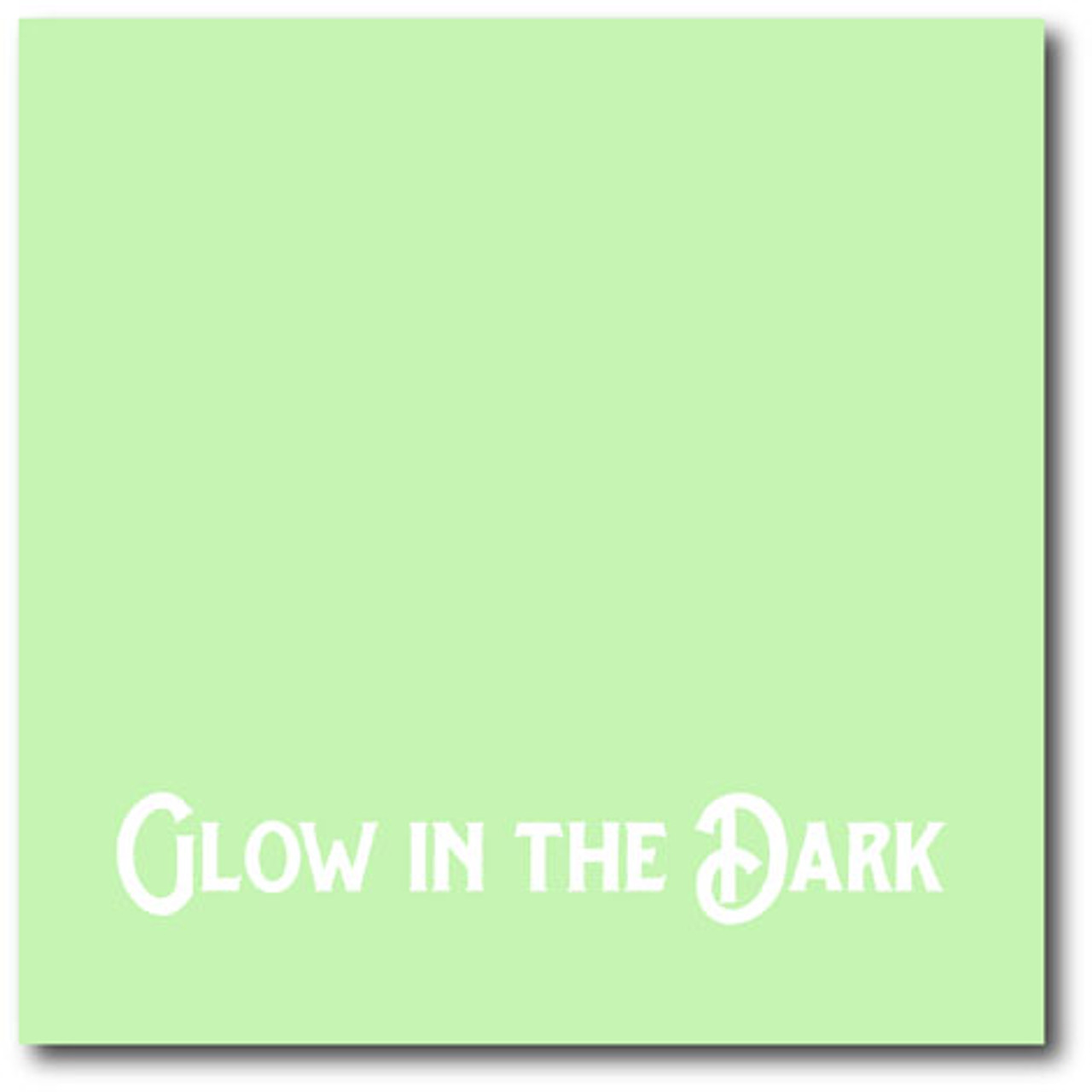 Glow In The Dark Adhesive Vinyl