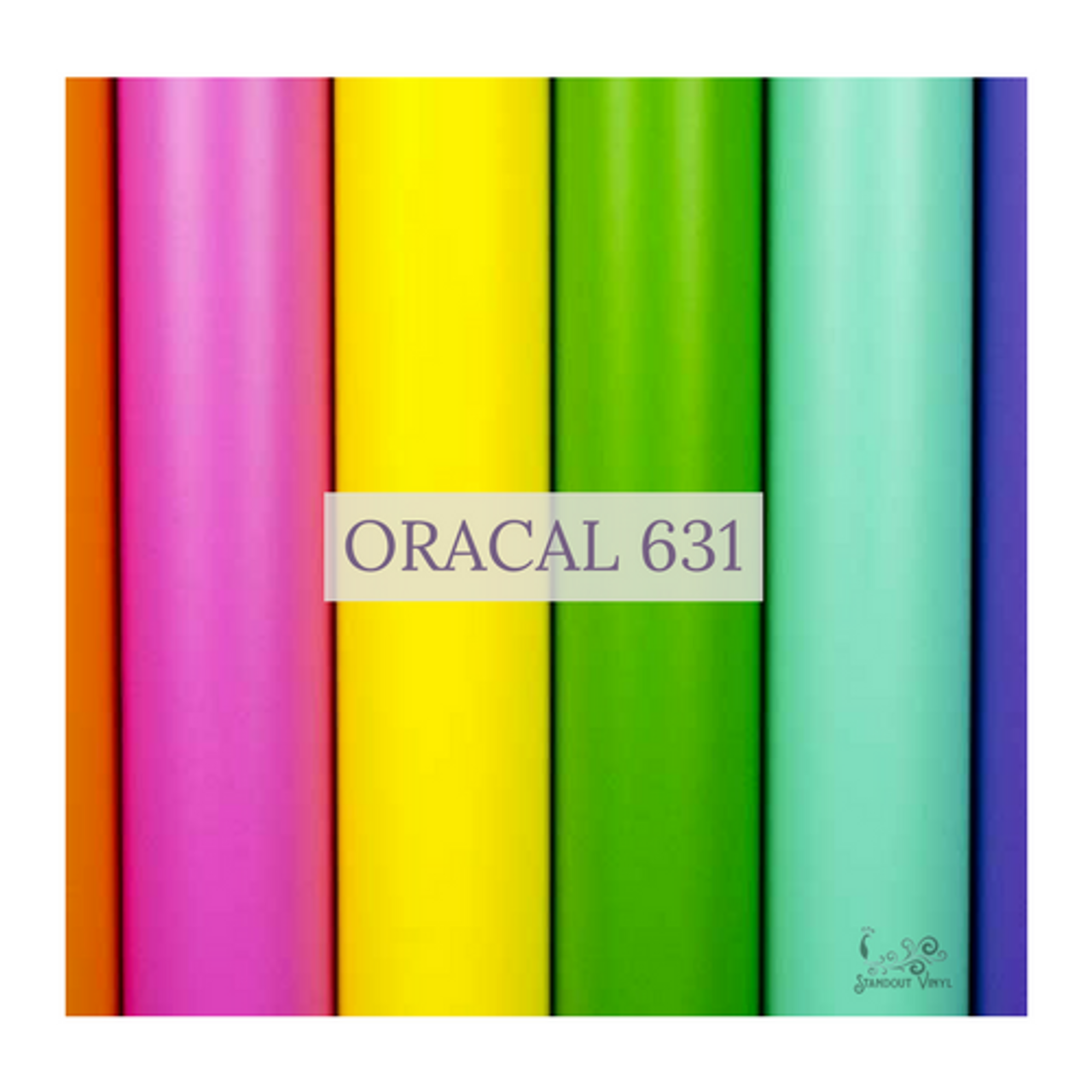 Oracal 631 Removable Craft Vinyl Rolls Only $3.25
