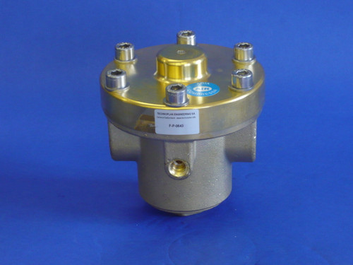 1" Piloted pressure reducer.
