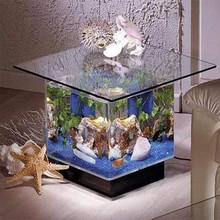 670 Aquarium End Table