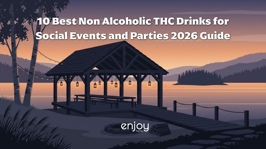 10 Best Non-Alcoholic THC Drinks for Social Events and Parties 2026 Guide