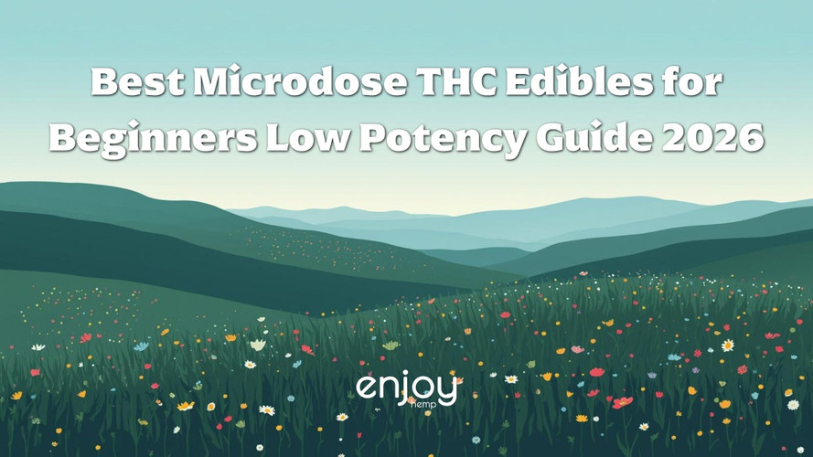 Best Microdose THC Edibles for Beginners: Low Potency Guide 2026