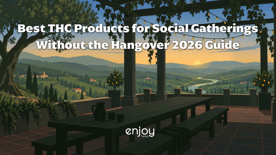 Best THC Products for Social Gatherings Without the Hangover 2026 Guide