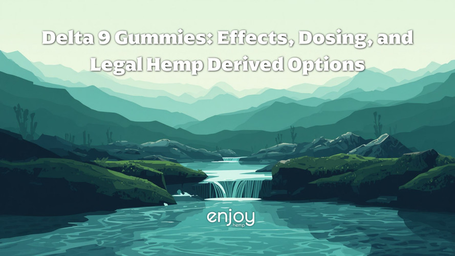Delta 9 Gummies: Effects, Dosing, and Legal Hemp-Derived Options