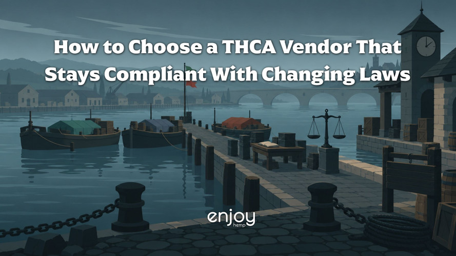 How to Choose a THCA Vendor That Stays Compliant With Changing Laws