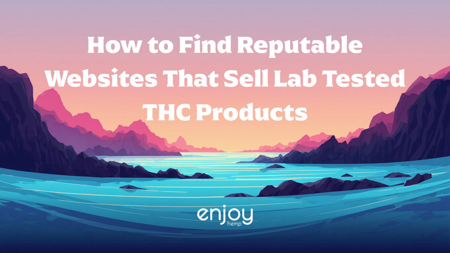 How to Find Reputable Websites Selling Lab Tested THC Products