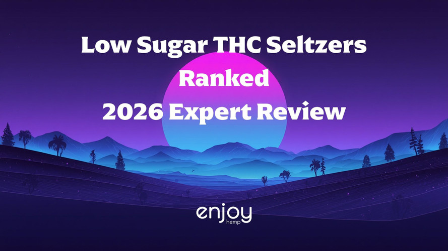 Low Sugar THC Seltzers Ranked (2026 Expert Review)