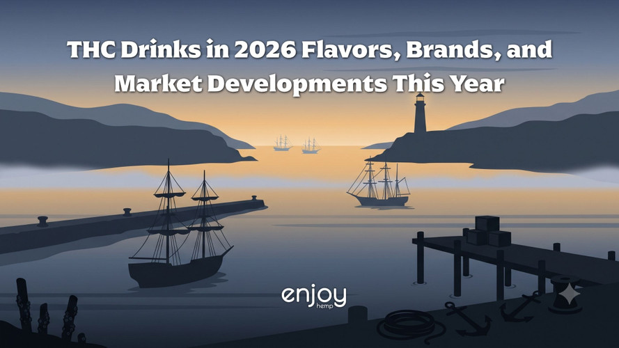 THC Drinks in 2026: Flavors, Brands, and Market Developments This Year