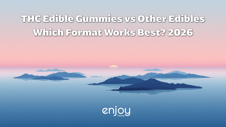 THC Edible Gummies vs Other Edibles: Which Format Works Best? | 2026