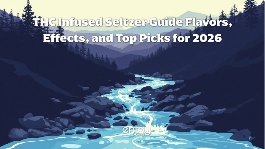 THC Infused Seltzer Guide: Flavors, Effects, and Top Picks for 2026