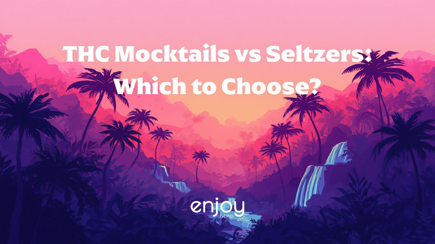 THC Mocktails vs Seltzers: Which to Choose? Complete Guide 2026