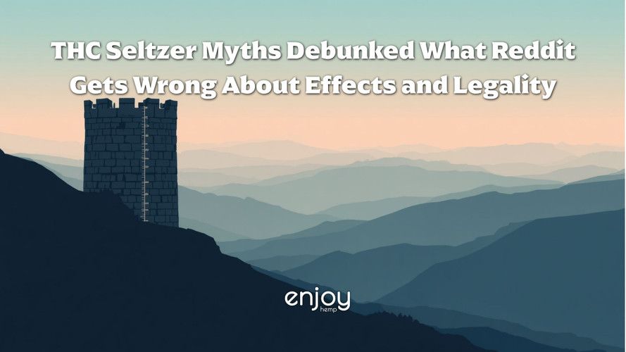 THC Seltzer Myths Debunked: What Reddit Gets Wrong About Effects and Legality