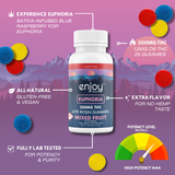 300mg Euphoria THC Gummies | Mixed Fruit (Sativa)
