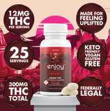 300mg Boost THC Gummies | Mixed Fruit (Sativa)