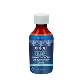 800 mg Live Rosin Delta 9 THC + CBN Syrup for Sleep - Grape (Indica)