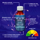 800mg Sleep THC+CBN Syrup | Grape (Indica)