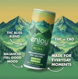 50mg THC + 10mg CBD Bliss Seltzer | Blood Orange