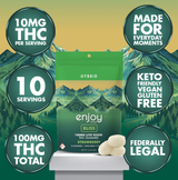 100mg THC Bliss Gummies | Strawberry (Hybrid)