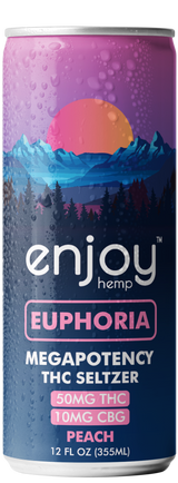 50mg THC Seltzer Mood Variety Pack | Mega Potency (Euphoria, Bliss, Chill)