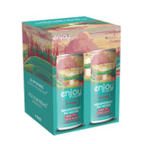 Enjoy Hemp Social THC Seltzer 4-Pack – High Potency 50mg THC with Lion’s Mane Functional Mushroom Beverage