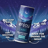 50mg THC + 10mg CBN Sleep Seltzer | Mango Passionfruit