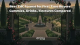 Best THC Format for First-Time Buyers: Gummies, Drinks, Tinctures Compared