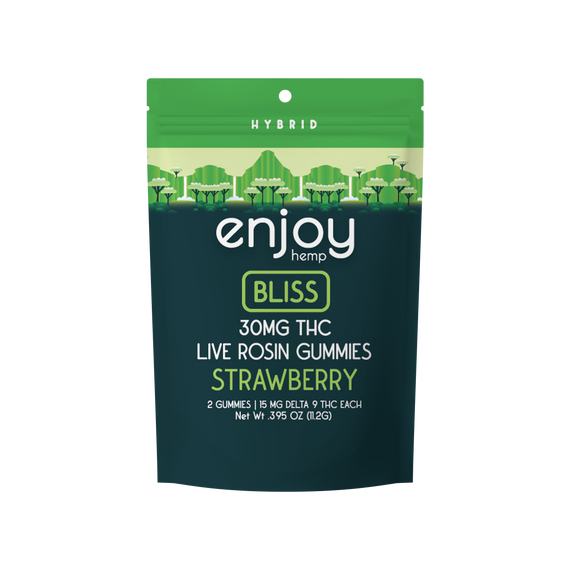 Enjoy Hemp Chill Mixed Fruit Live Rosin Gummies, 300mg