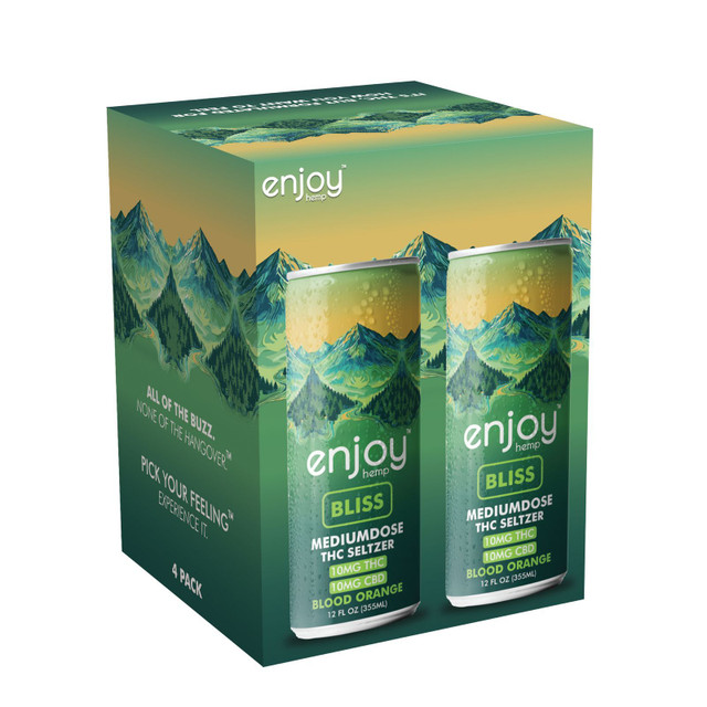 10mg THC + 10mg CBN Sleep Seltzer | Mango Passionfruit