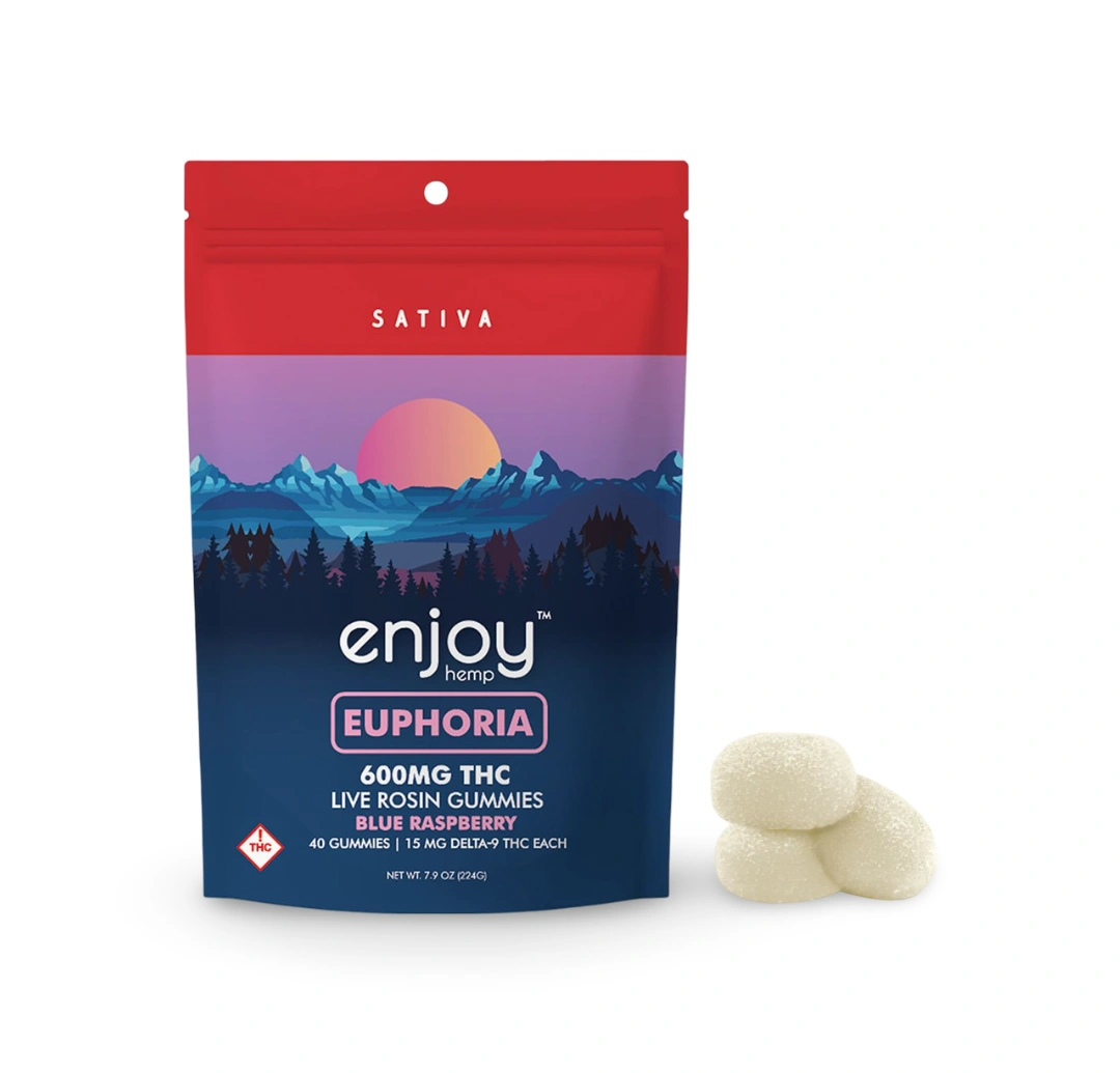 600mg Euphoria THC Gummies