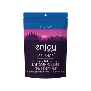 100mg Balance Microdose THC+CBD | Pink Lemonade (Indica)