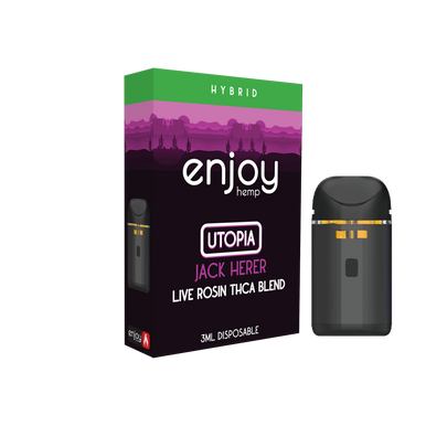 2ml THCA Blend Vape Cart for Utopia - Pineapple Haze (Hybrid)