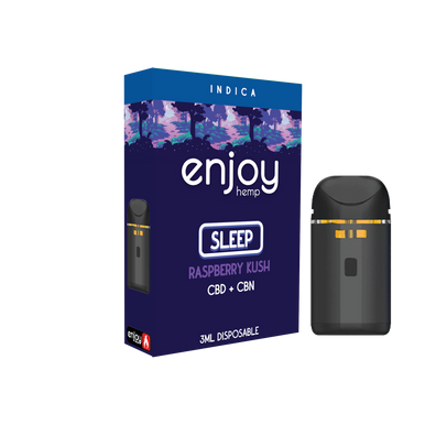 CBD + CBN Blueberry Kush Disposable Vape for Sleep - Indica