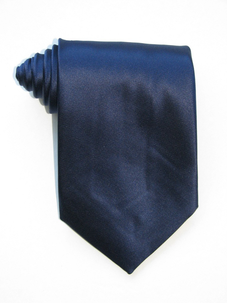 Solid Navy Tie