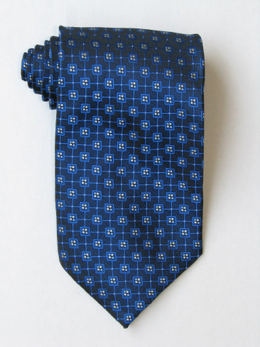 Multi Squares Blue Tie