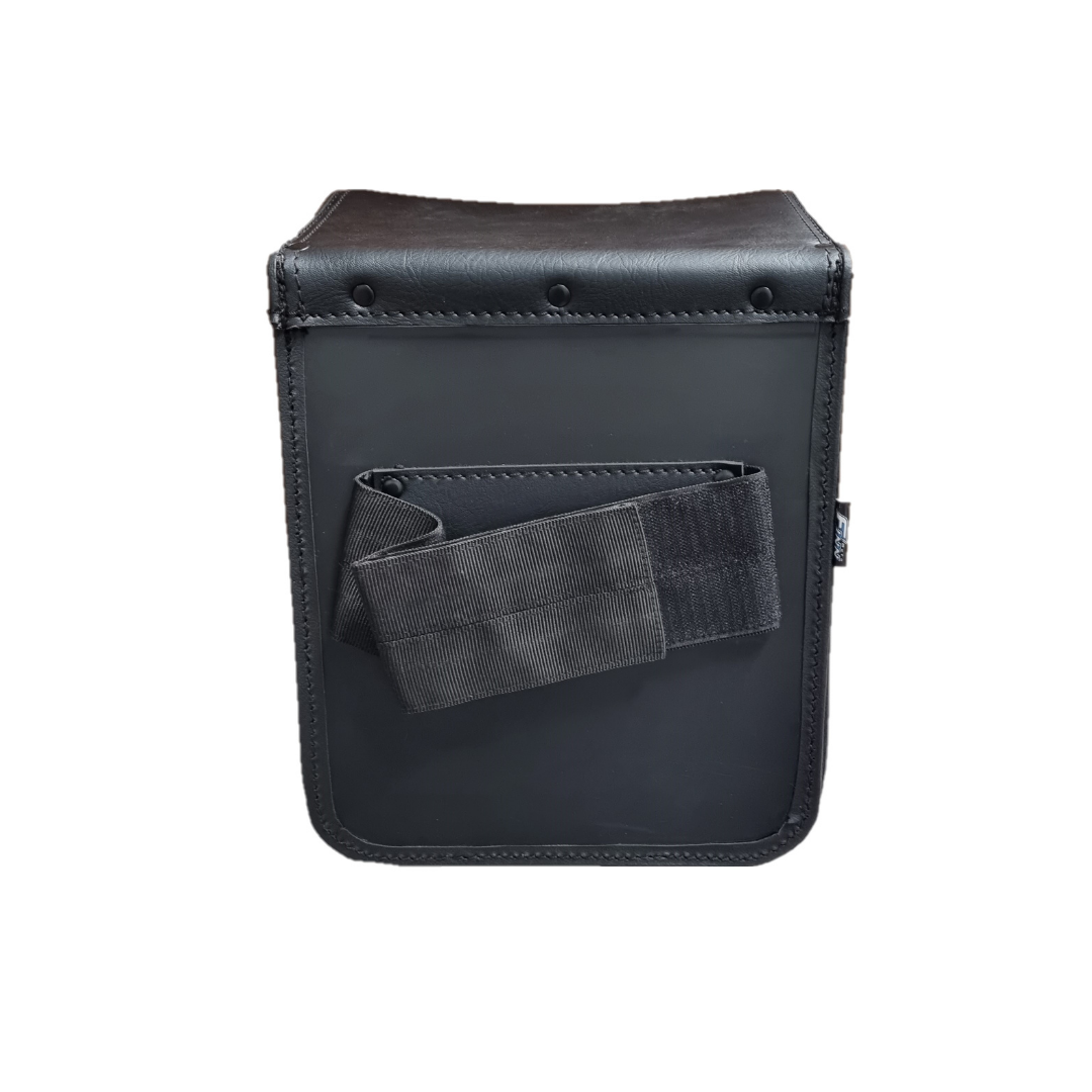 Lockable Tek Leather Motorcycle Sissybar Bag Finn moto