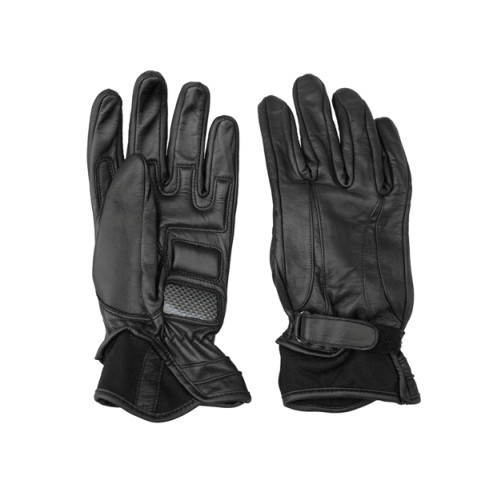 Mens Motorcycle Leather Gloves w/ KEVLAR® Finn Moto