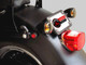 Black Gloss Turn Signal Relocation Kit for HD Dyna