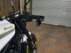Custom Husqvarna barend motorcycle mirrors