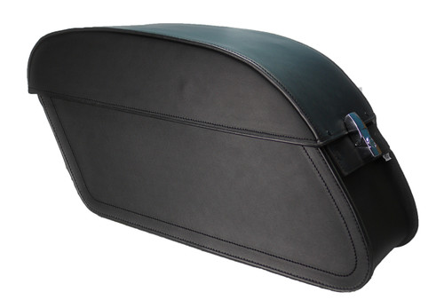 lockable leather saddlebags