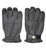 Brown cafe leather gloves