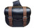 Throwover Motorcycle Saddlebags Brown Leather Strap