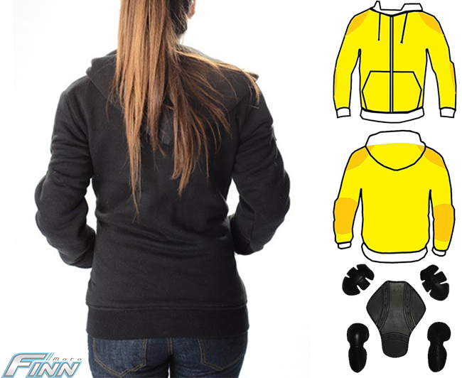 womens kevlar hoodie