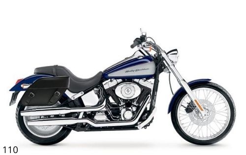 softail deuce saddlebags