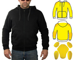 motorcycle armoured hoodie