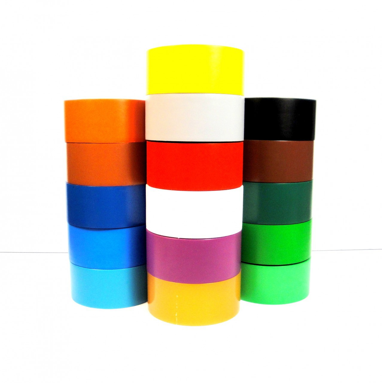 6 Rolls Colored Painters Tape Labelling or Coding Rolls for Home